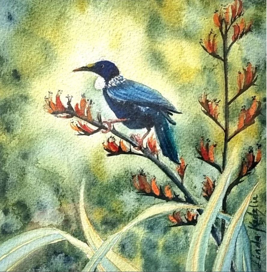 tui on the flax